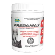 Vetafarm Predamax 200g Carnivore Fed Raw Meat Supplement Liver Flavour Dingo