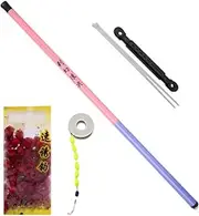 Telescopic Rod,Ultrashort Shrimp Rod | Portable Beginner Fly-Fishing Pole for Backpacking Surf Shore Boating River Kayaking Deep-Sea Ice Beach Camping