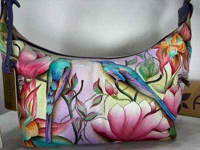 ANUSCHKA INDIA-NWT $257.00 - MASTERPIECE PAINTING TOOK 8 WEEKS FOR T.V.