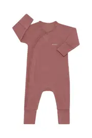 [Bonds] Bonds Newbies Pointelle Cotton Cozysuit in Sweet Cinnamon Size: Premature, Aussie Cotton Premature Sweet Cinnamon