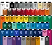8 Rolls - 12" X 10ft Oracal 651 Craft & Hobby Vinyl Bundle - *63 Color Choices*