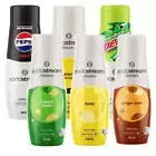 NEW SodaStream Assorted Pepsi Max Summer Lemon Mountain Dew Ginger Soda 440mL