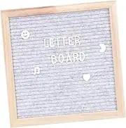 Letter Board for Office and Home Decoration Exquisite Design Present for Friends Wall Display Photo Board Key Keeper Grey Color