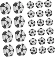 Yardwe 70pcs Mini Erasers Creative Sports Ball Pattern Erasers Cute Cartoon Design for Classroom Home Travel Safe for Learning