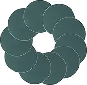 Tongke Drink Coasters Set of 10 Leather Coasters Spill Protection for Table Desk Durable and Non Slip Fit All Size Drinking Glass Coffee Tea Cup Mug (Green)
