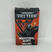 Games Workshop Warhammer 40K KILL TEAM Datacards: INQUISITORIAL AGENTS - NEW