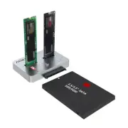 M.2 NVMe/SATA Duplicator: PCIe/NVMe & SATA NGFF M Key SSD & 2.5''/3.5'' HDD/S...
