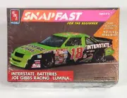 AMT Snap Fast Interstate Batteries #18 Lumina Joe Gibbs Racing 1/32 Model Kit