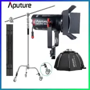 Aputure LS 60d LED Video Light 60W 5600k Daylight +Light Dome mini SE+ C Stand