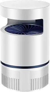 Buyter Electronic USB Powered Insect Trap Silent Ultraviolet UV Light Wave Fly Catcher Pest Control Mosquito Killer Lamp (White)