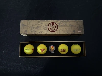 Volvik Marvel Iron Man 3.0 Golf Balls