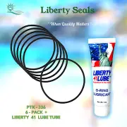 201-004 Filter Body O-Ring For Martec/Sonfarrel 6-PACK + LIBERTY 41 LUBE TUBE