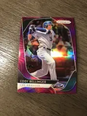 2020 Panini Prizm-Purple Refractor-Cody Bellinger-#28-Mint