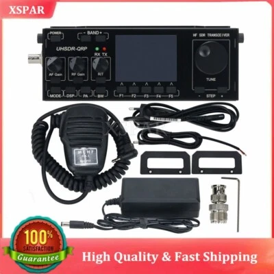 HamGeek MCHF V0.6.3 HF SDR Transceiver QRP Amateur Ham Radio Black Buttons top