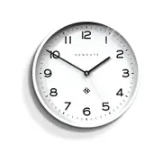 Newgate Number Three Echo Clock Silicone White