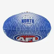 North Melbourne Kangaroos AFL Footy Aura Synthetic Football Size 3