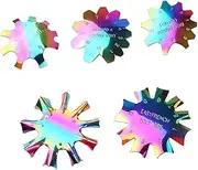 ARTSEWPLY 5pcs Nail Smile Line Cutter Templates for French Manicure Art Manicure Tools for Professional Home Use Easy to Clean for Nail Salons Enthusiasts