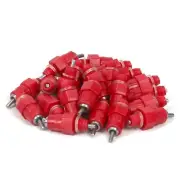 25 Automatic Chicken Water Nipple Drinker Feeders Poultry Hen Screw Style 25