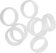 ANDRESLAD 8pcs Silicone Ring Fitness Finger Ring Exercising Supplies Sports Rings Gym Accessories Silicone Finger