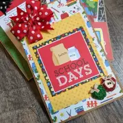 School premade junk journal kit, planners, back to school, teacher, scrapbook