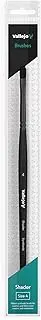Vallejo Shader Filbert Shader Flat Synthetic Brush, No. 4