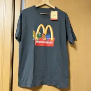 Graniph Men M Mcdonald'S Fly Kids T-Shirt JPN Limited Edition Anime Rare Model V