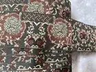 5 yards Chocolate coffee brown Mocha Tan Asian design woven trim 2" wide