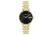 Coach Gold Steel Black Dial Women's Watch - 14504302