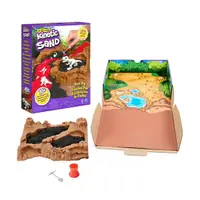 在飛比找樂天市場購物網優惠-【瑞典 Kinetic Sand 動力沙】恐龍化石挖掘遊戲組