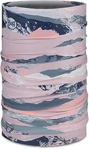 [BUFF] ThermoNet® Multifunctional Scarf Male Female Adult Warm Comfortable Recycled Materials Lightweight Breathable Thermal Insulation Snow One Size Pink