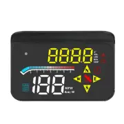 Car HUD Digital Speedometer Projector Head Up Display OBD2 GPS Overspeed Alarm (for: Audi)