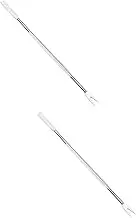 BRIGHTFUFU 2pcs Professional Stainless Steel Seafood Tools Set Crab Forks Lobster Forks Nut Picks Easy to Clean Ergonomic Design