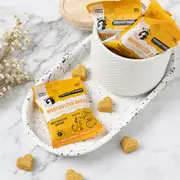 Mimi & Munch Pocket Packs - Woofbutter Bakes (Pumpkin & Peanut Butter) Baked Dog Biscuits (5 Mini Packs)