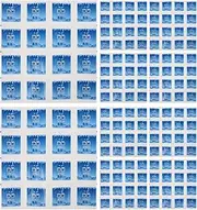 Cabilock 12 Sheets Reusable Ice Packs for Shipping and Coolers, Dry Ice Packs Cold Packs Freezer Packs for Lunch Box Food Drinks Storage