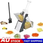 4 in 1 Adjustable Vegetable Chopper Mandoline Slicer Julienne Cutter Safe Slicer