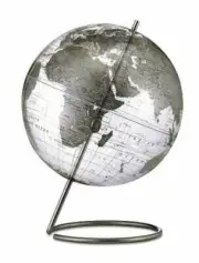 Replogle Crystal Marquise 12-inch Tabletop Globe, Clear