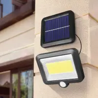 在飛比找momo購物網優惠-【COLOR ME】太陽能感應照明燈(LED燈 太陽能燈 投