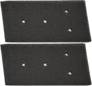 YHIJSR Pack of 2 Sponge Filter Mat Filter for Bauknecht Privileg Whirlpool HX 481010716911 Dryer Heat Pump Dryer, Sponge Filter Mat Condenser Dryer