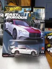 Hot Wheels Fast & Furious 2018 Bentley Continental GT3 with Real Riders