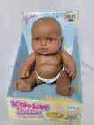 African American Baby Doll Vintage 10" Vinyl By Berenguer Play Diaper #16510