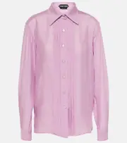 [Tom Ford] Tom Ford Silk batiste shirt UK 12 pink