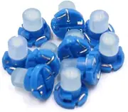 uxcell 10Pcs T4.2 Blue LED Dashboard Panel Gauge Light Lamp Bulb for Car Interior