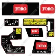Toro TRX-16 Decal Kit Trencher - 7 YEAR OUTDOOR 3M VINYL!