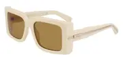 Salvatore Ferragamo SF2032S 255 Men's Sunglasses Brown Size 55