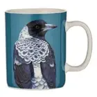Native Australia Magpie Bird Fauna China Coffee Mug Cup Ashdene Souvenir NEW