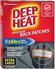 [Deep] Heat Back Patches 2 Pack