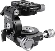 VERTECFOTO Geared Tripod Head : Provide Smooth Fine Tune & Quick Coarse on Pan&Tilt, Wobble Free; Perfect Choice for a Camera & Spotting Scope, Full CNC Made, Max Load11lb; Arca Type QR Plate