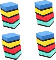 VILLFUL Convenient Whiteboard Wipes 24pcs Multipurpose Chalkboard Erasers for Office