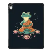 iPad Air 13-inch (M2/M3) iPad Impact Case Meditation Frog