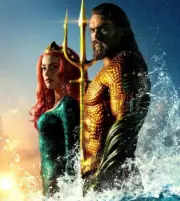 BEAUTIFUL JASON MOMOA & AMBER HEARD 8X10 PHOTO